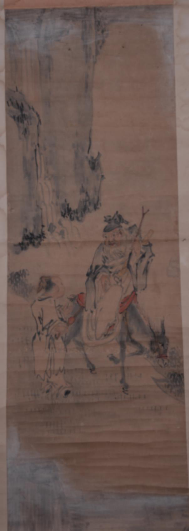 清張金璐設色人物圖紙本軸（四）